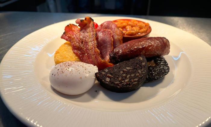 Our take on the classic 'full English' included in our B&B